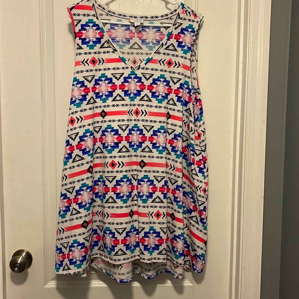 Lularoe Kristina tank, size 2xl